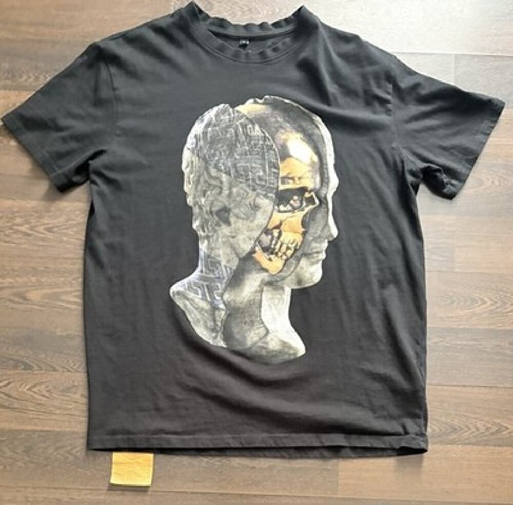 Forgotten Faces Black Irezumi Heavyweight Graphic Tee L